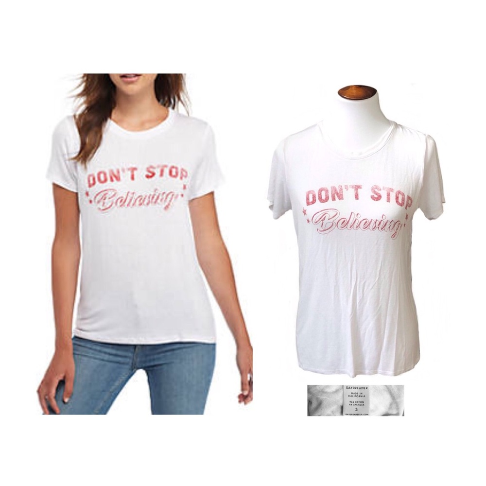 Daydreamer white Christmas tee
